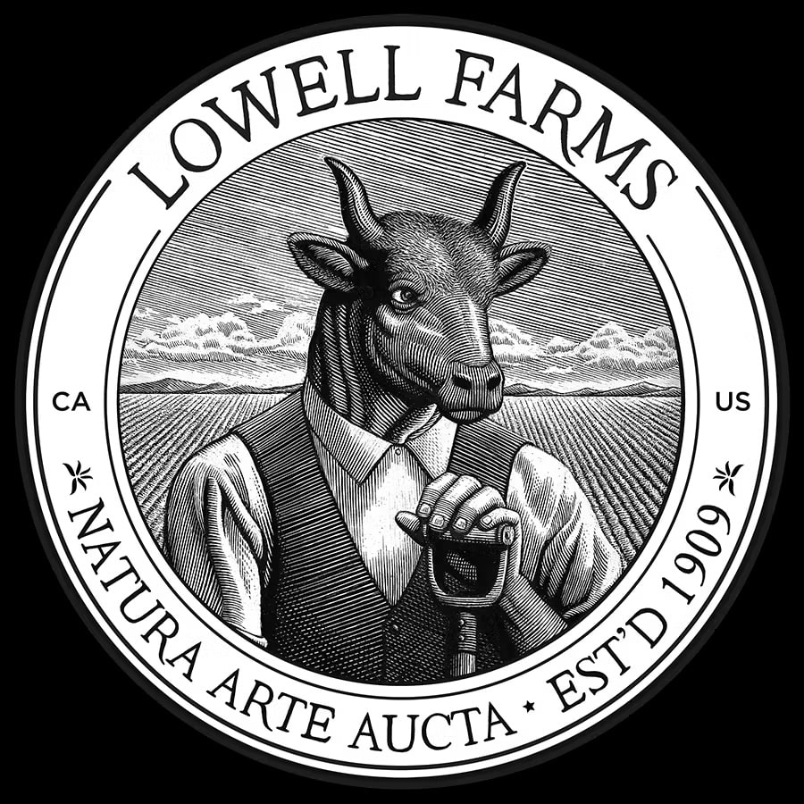 lowell farms logo